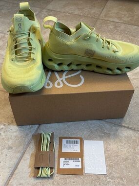 Loewe x On Cloudtilt shoes Sneakers in Lime Green sz 7 38 AUTHENTIC